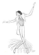 tommy Tune in white tie and tails